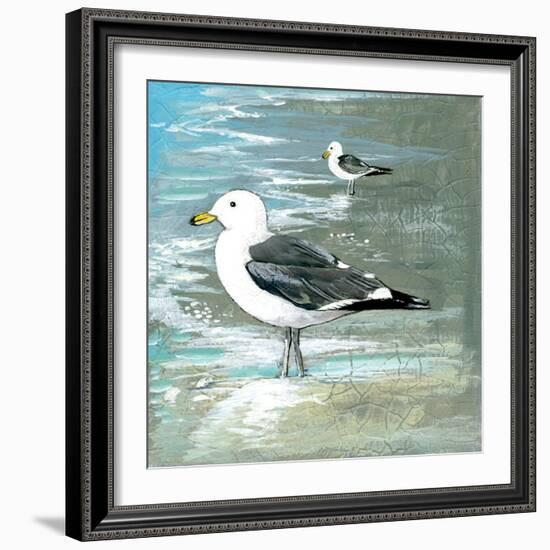 Sea Birds I-Gregory Gorham-Framed Art Print