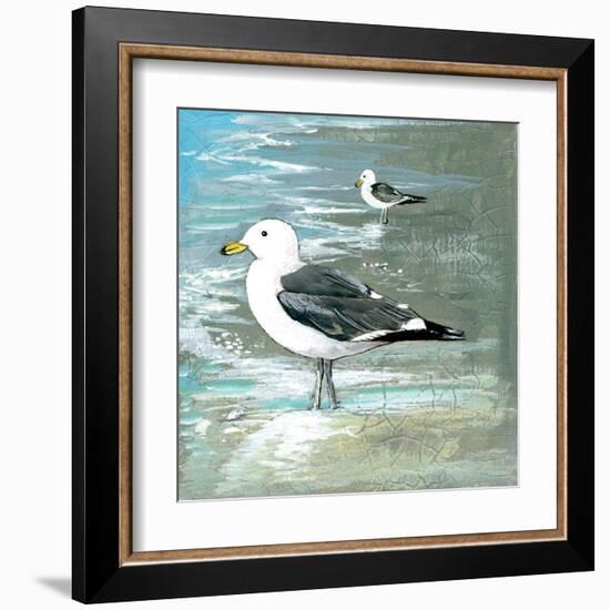 Sea Birds I-Gregory Gorham-Framed Art Print