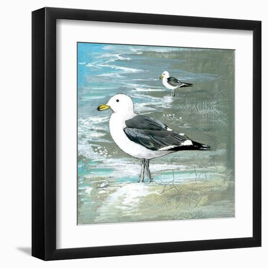 Sea Birds I-Gregory Gorham-Framed Art Print