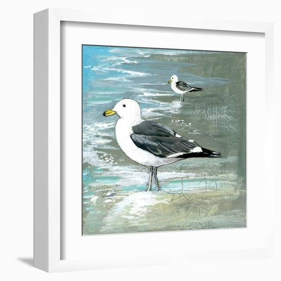 Sea Birds I-Gregory Gorham-Framed Art Print