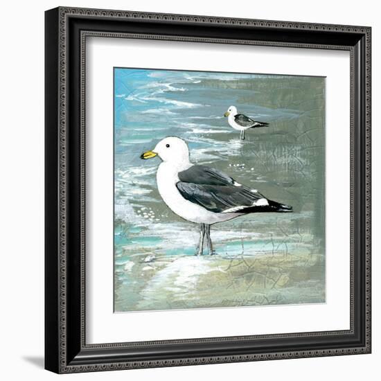 Sea Birds I-Gregory Gorham-Framed Art Print