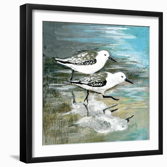 Sea Birds II-Gregory Gorham-Framed Art Print