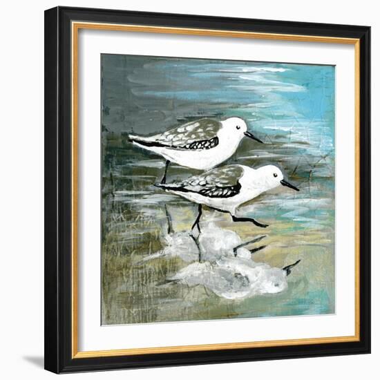 Sea Birds II-Gregory Gorham-Framed Art Print