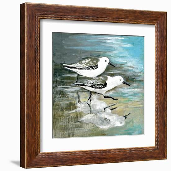 Sea Birds II-Gregory Gorham-Framed Art Print