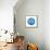 Sea Blue Urchin-Crystal Smith-Framed Stretched Canvas displayed on a wall