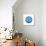 Sea Blue Urchin-Crystal Smith-Framed Stretched Canvas displayed on a wall