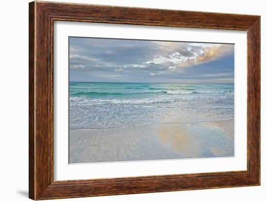 Sea Blues-Mary Lou Johnson-Framed Art Print