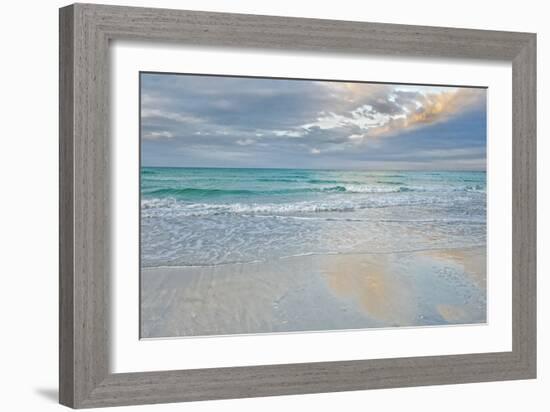 Sea Blues-Mary Lou Johnson-Framed Art Print