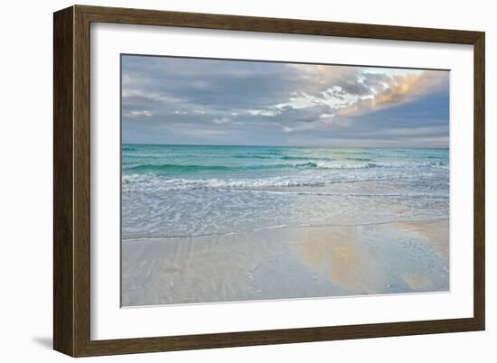 Sea Blues-Mary Lou Johnson-Framed Art Print