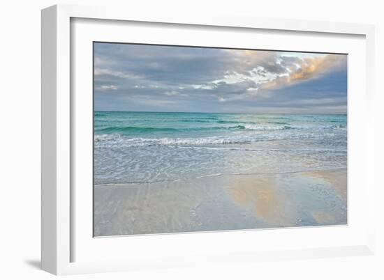 Sea Blues-Mary Lou Johnson-Framed Art Print