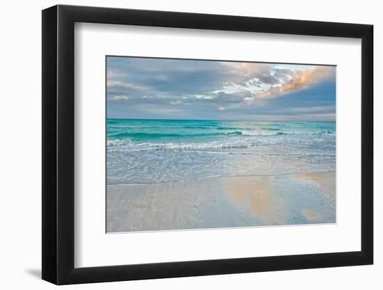 Sea Blues-Mary Lou Johnson-Framed Photo