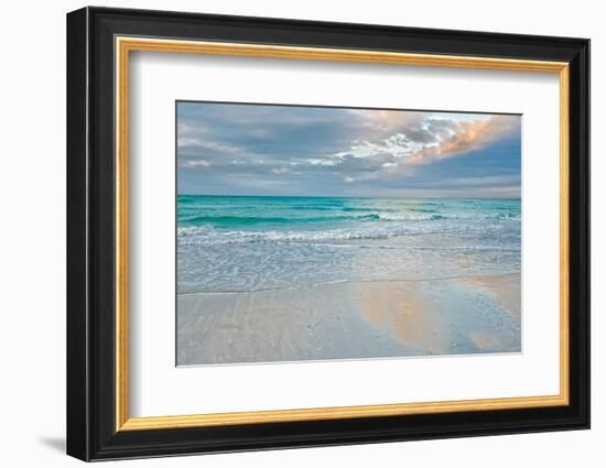 Sea Blues-Mary Lou Johnson-Framed Photo