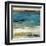 Sea Breeze Abstract I-null-Framed Art Print