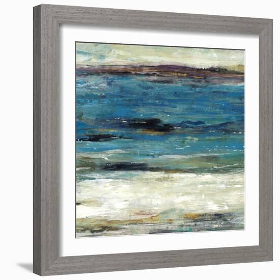 Sea Breeze Abstract II-null-Framed Art Print