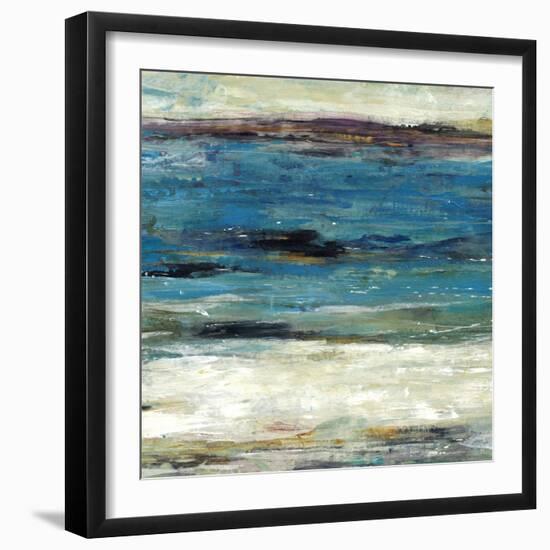 Sea Breeze Abstract II-null-Framed Art Print