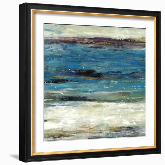 Sea Breeze Abstract II-null-Framed Art Print