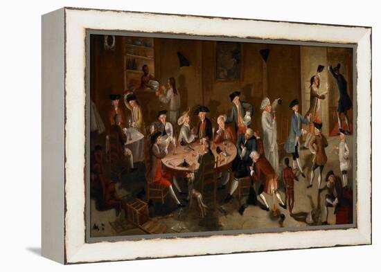 Sea Captains Carousing in Surinam, C.1752-58-John Greenwood-Framed Premier Image Canvas