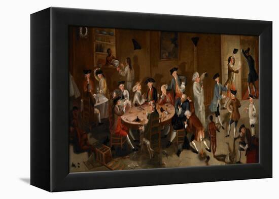 Sea Captains Carousing in Surinam, C.1752-58-John Greenwood-Framed Premier Image Canvas