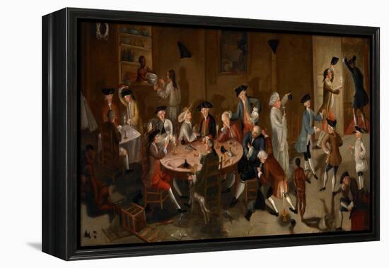 Sea Captains Carousing in Surinam, C.1752-58-John Greenwood-Framed Premier Image Canvas