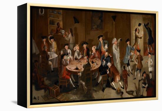 Sea Captains Carousing in Surinam, C.1752-58-John Greenwood-Framed Premier Image Canvas