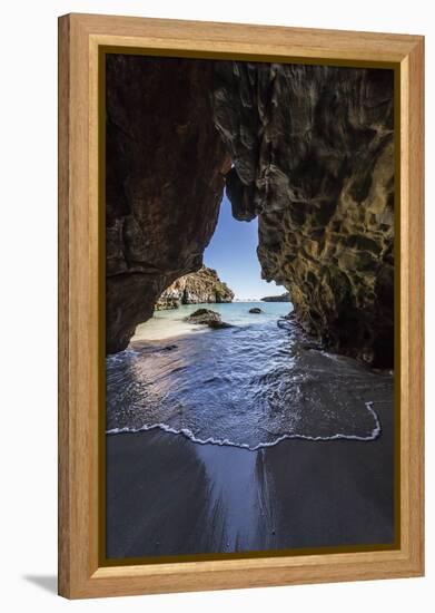 Sea Cave at Bigge Island, Kimberley, Western Australia, Australia, Pacific-Michael Nolan-Framed Premier Image Canvas