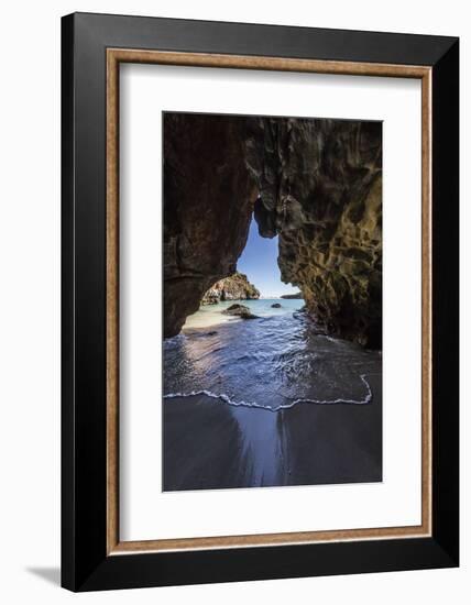 Sea Cave at Bigge Island, Kimberley, Western Australia, Australia, Pacific-Michael Nolan-Framed Photographic Print