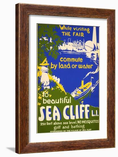 Sea Cliff-null-Framed Giclee Print