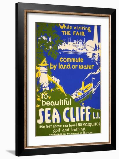 Sea Cliff-null-Framed Giclee Print