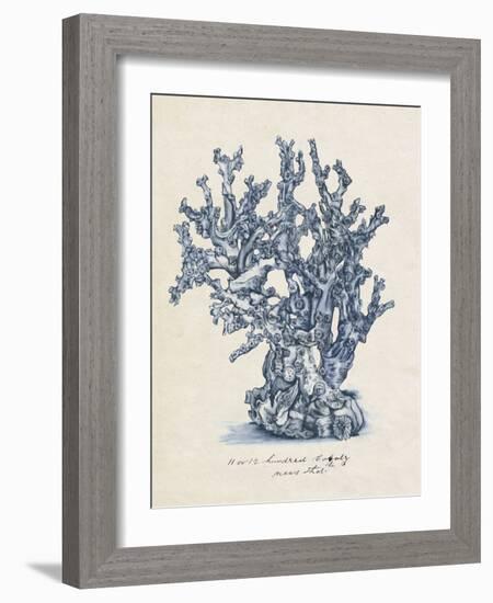 Sea Coral Study IV-null-Framed Art Print