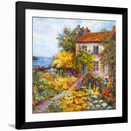 Sea Cottage-Carson-Framed Giclee Print