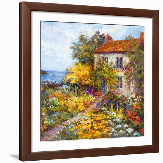 Sea Cottage-Carson-Framed Giclee Print