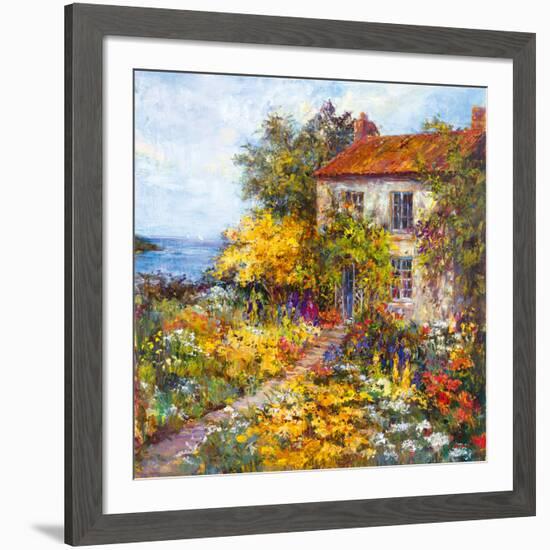 Sea Cottage-Carson-Framed Giclee Print