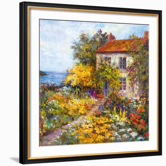 Sea Cottage-Carson-Framed Giclee Print