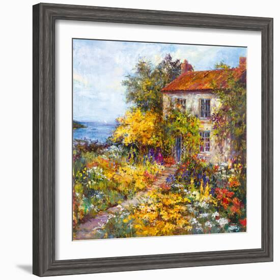 Sea Cottage-Carson-Framed Giclee Print