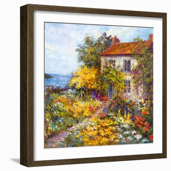 Sea Cottage-Carson-Framed Giclee Print