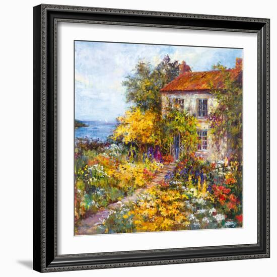 Sea Cottage-Carson-Framed Giclee Print