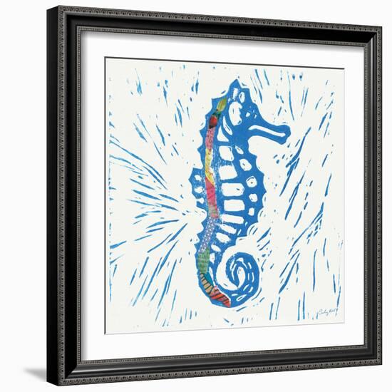 Sea Creature Sea Horse Color-Courtney Prahl-Framed Premium Giclee Print