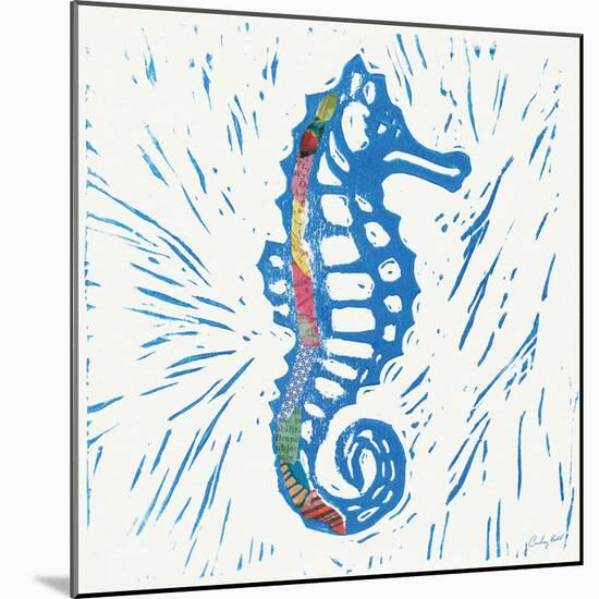 Sea Creature Sea Horse Color-Courtney Prahl-Mounted Art Print