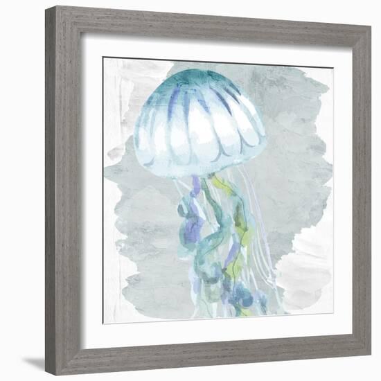 Sea Creatures 1-Kimberly Allen-Framed Art Print