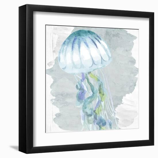 Sea Creatures 1-Kimberly Allen-Framed Art Print