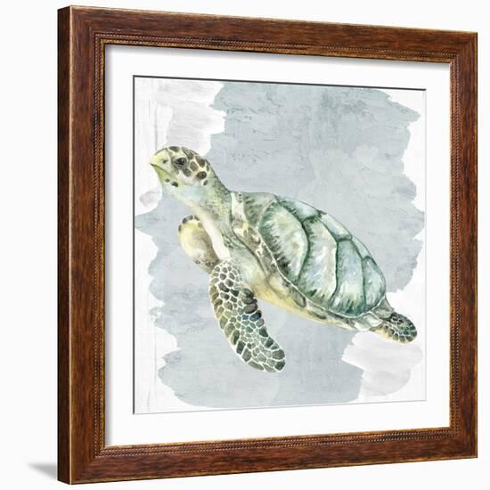 Sea Creatures 3-Kimberly Allen-Framed Art Print