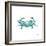 Sea Creatures I-Julie DeRice-Framed Premium Giclee Print