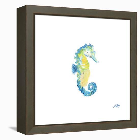 Sea Creatures III-Julie DeRice-Framed Stretched Canvas