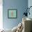 Sea Creatures on Teal III-Julie DeRice-Framed Stretched Canvas displayed on a wall