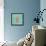 Sea Creatures on Teal III-Julie DeRice-Framed Stretched Canvas displayed on a wall