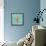 Sea Creatures on Teal III-Julie DeRice-Framed Stretched Canvas displayed on a wall