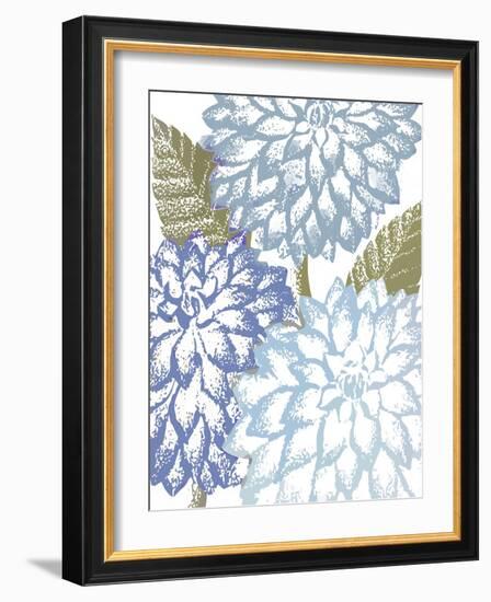 Sea Dahlias I-Color Bakery-Framed Giclee Print