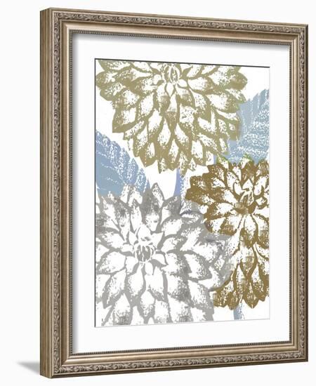 Sea Dahlias II-Color Bakery-Framed Giclee Print