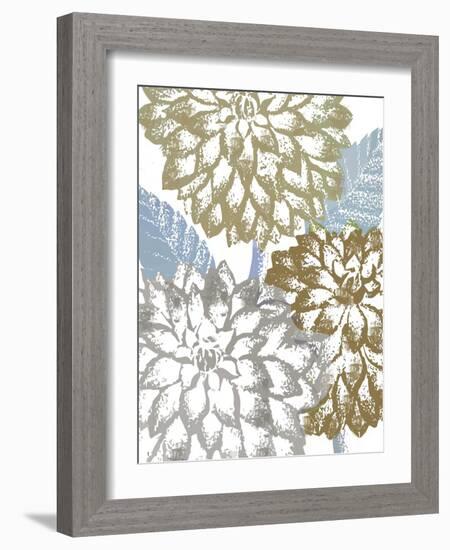 Sea Dahlias II-Color Bakery-Framed Giclee Print