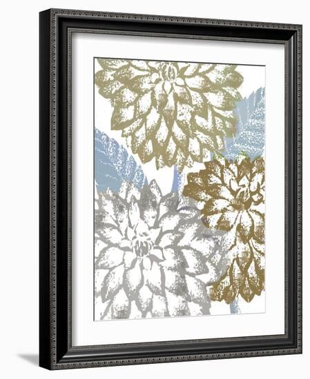 Sea Dahlias II-Color Bakery-Framed Giclee Print